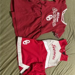 OU Cheerleader Dress Set
